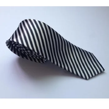 HOOYI Juostele liesas ryšius vyriški kaklaraiščiai spausdinti plonas kaklaraištis 5cm 2019 naują atvykimo Drabužiai, Reikmenys