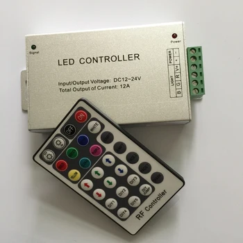 28 klavišą LED RGBW Nuotolinio valdymo pultelis Su lietimui ekranas nuotolinio Už RGBW LED Šviesos Juostelės RF 4Channels
