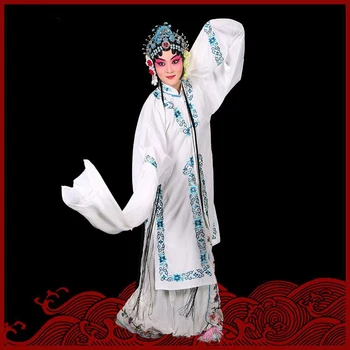 Pekino Operos Spektaklių etapas dėvėti spalvinga Moterų Klasikinė ilgomis Rankovėmis Cosplay Kostiumai dramos suknelė