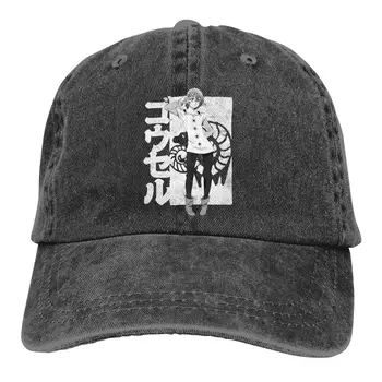Gowther Geismas Beisbolo kepuraitę kaubojaus skrybėlę Pasiekė bžūp Cowboy Bebop Skrybėlės Vyrų ir moterų skrybėlės