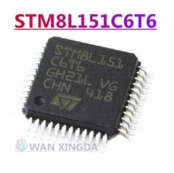 STM8L151C6T6 paketo LQFP-48 8-bitų mikrovaldiklis MCU mikrovaldiklis IC mikroschemoje