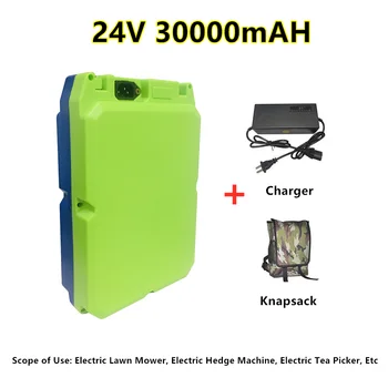 24V-29.4 V 30000mAH 18650 Ličio Baterija tinka Elektros Vejapjovės, Gyvatvorių Mašina, Arbatos Rinkėjas, ir Tt