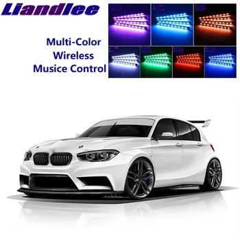 LiandLee Automobilių Švyti Interjero Dekoratyvinės Grindų Atmosfera Sėdimos vietos Akcentas Aplinkos Neoninės šviesos, BMW 1 M1 E87 E81 E82 E83 F20 F21