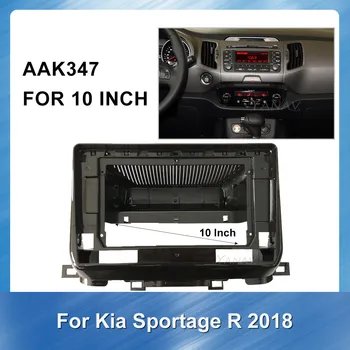 9 colių Automobilio Stereo Radijo Imtuvas Dash Skydelis-KIA sportage R 2018 Automobilių Garso GPS Navigacijos Adapteris Refitting Rinkinys rėmo Skydelis