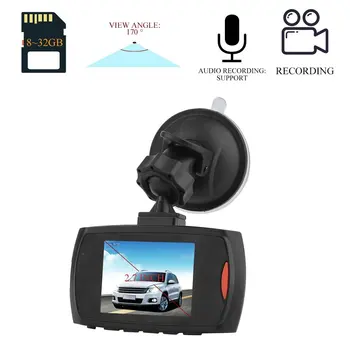 Skatinti aukštos kokybės Automobilių DVR G30L Automobilio Kamera, Diktofonas Cam G-jutiklis IR Night Vision