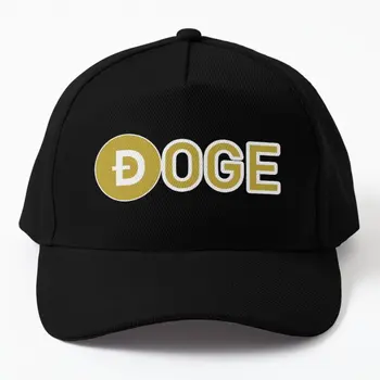 Dogecoin Logotipas Dogecoin Merch Minimal D Beisbolo Kepurė Hat Pavasario
 Lauko Casquette Vasaros Variklio Dangčio Moterų Spausdinti Hip-Hop Saulės