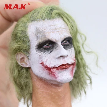 Naujas 1/6 Joker Augalų Plaukų Adomas 2.0 Galvos Skulptūra Perdažyti versija Joker Galvą 12