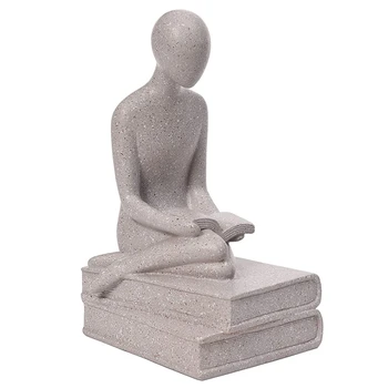 Šiuolaikinės Statula Papuošti Abstraktaus Meno Dervos Skulptūra Paprasta Statula Ornamentu Statulėlės Namų Biuro Apdailos Dovana