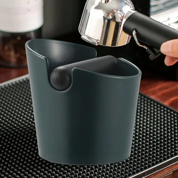 Plastikiniai Espresso Iškelties Bin Šoko Sugeriančios Nešiojamų Milteliai Šlakas Lauke Anti-slip Kavos Šlakas Kibirą Nuimamas Baras, Kavos Priedai