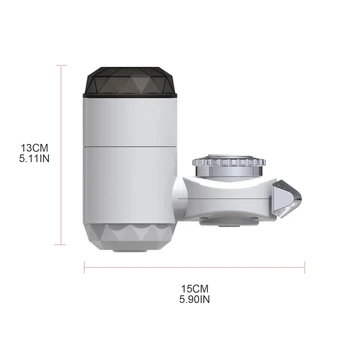 Elektriniai Vandens Šildytuvai Virtuvėje Momentinis Šalto Šildymo Maišytuvas Šildytuvas Tankless Karšto Vandens Kriaukle Bakstelėkite Šildytuvas Vandens Taupymo A0NC