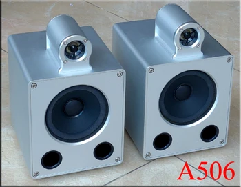 A506 4 colių klasikinis aliuminio lydinio CNC lentynoje garsiakalbis HIFI garsiakalbių