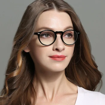 2018 Vintage Retro Apvalūs Akiniai Markės Dizaineris Moterims, Akinių Mados Vyrai, Optiniai akiniai Rėmo Akiniai