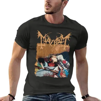 Chaosas Death Metalo Grupė Negabaritinių Marškinėliai Firminiai, VYRIŠKI Drabužiai, 100% Medvilnės Streetwear Didelis Dydis Viršuje Tee