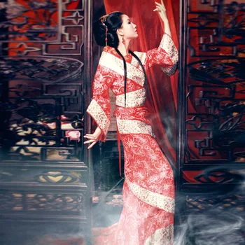 Tradicinis Kinų Moterų Hanfu Suknelė Kinų Pasakų Princesė Suknelė Hanfu Tang Aprangos Drabužių Kinijos Senovės Cosplay Kostiumų 7