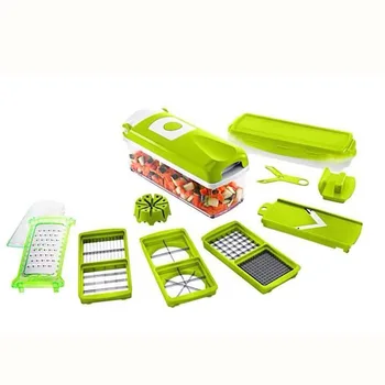 12 in 1 Multi Funkcinis Daržovių Smulkintuvą Žalia Cutter Virtuvės Mini Pro Maisto Smulkintuvas Namų ūkių Bulvių, skirtų Namų virtuvė