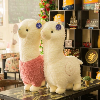 Mielas Didelį Alpakų Miega Pagalvę Pliušinis Žaislas Mados Kūrybos Animacinių Filmų Lėlės Komfortą Lėlės Vaikų Šventė Gimtadienį Išskirtinį Dovana